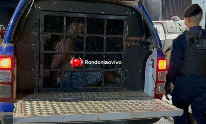 NA CAÚLA: Foragido do Acre é preso em Rondônia após denúncia de perturbação 