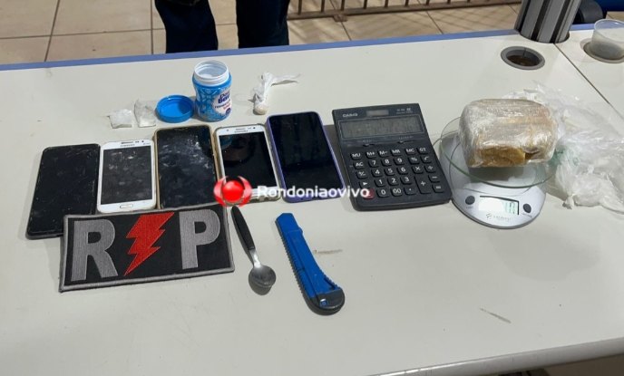 VEJA VÍDEO: Traficante é preso por equipe do sargento Machado em boca de fumo na capital 