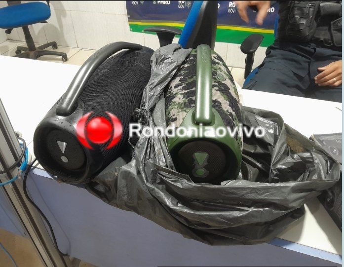 VÍDEO: Acusado de cometer furto na loja Gazin é preso após voltar para buscar caixas JBL