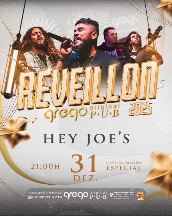 VIRADA DO ANO: Confira a programação do Réveillon 2025 no grego original