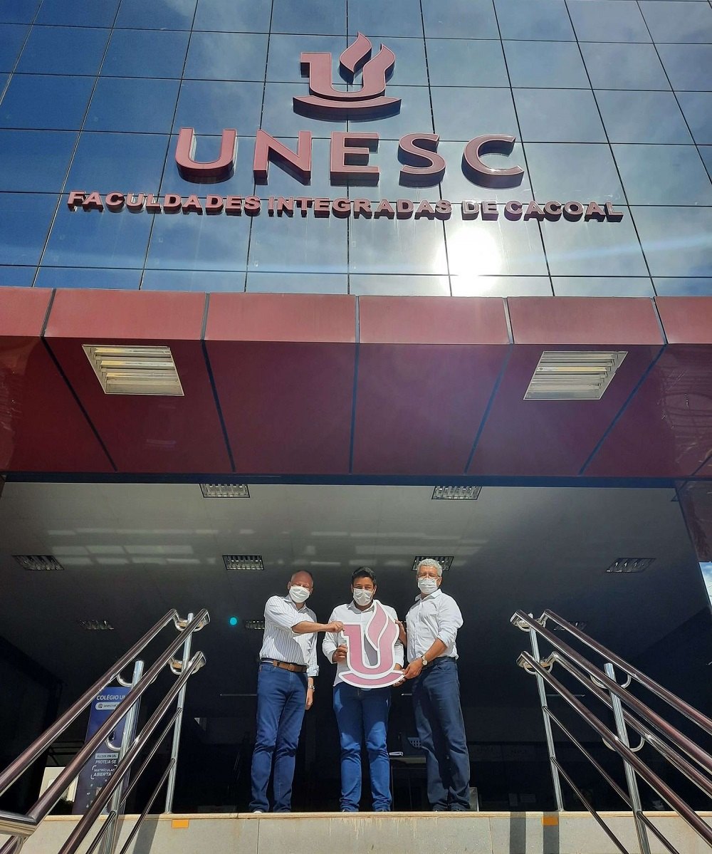 INSTITUIÇÃO: Prefeito de Cacoal conta com a parceria da Unesc em prol do município