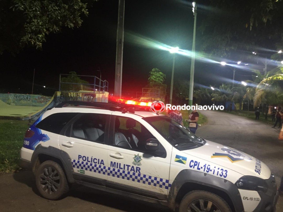 SKATE PARK: Adolescente é agredido a pauladas e detido ao ser flagrado com droga