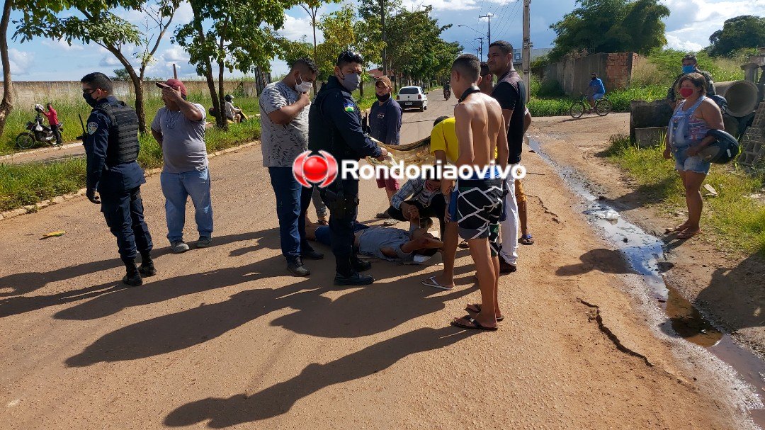 VÍDEO: Ciclista fica em estado grave após atropelamento