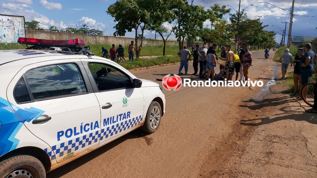 VÍDEO: Ciclista fica em estado grave após atropelamento