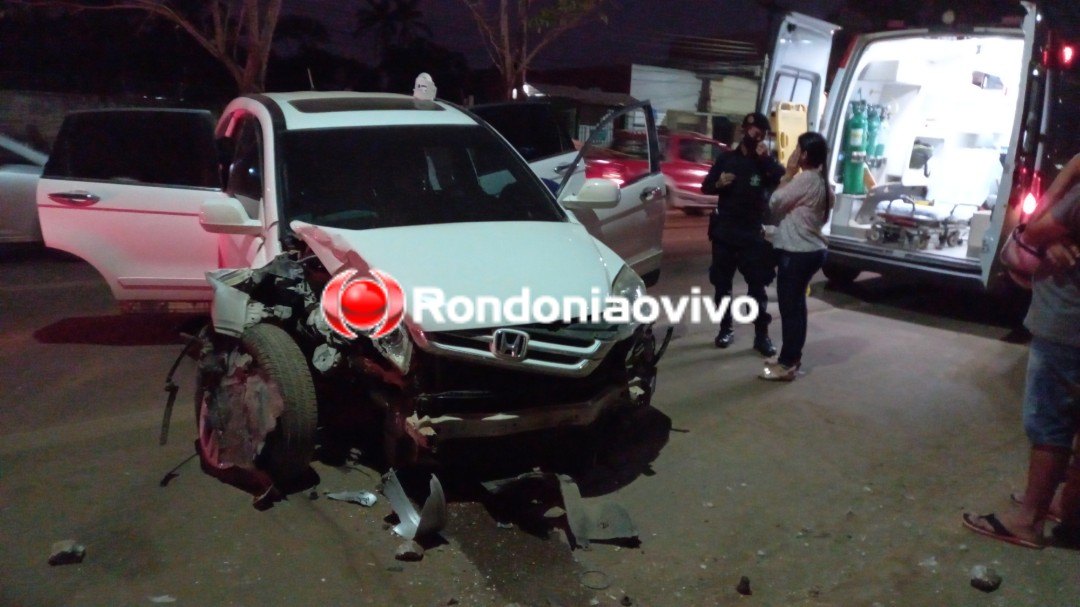 ASSISTA: Vídeo mostra carro atingindo poste após motorista passar mal na direção