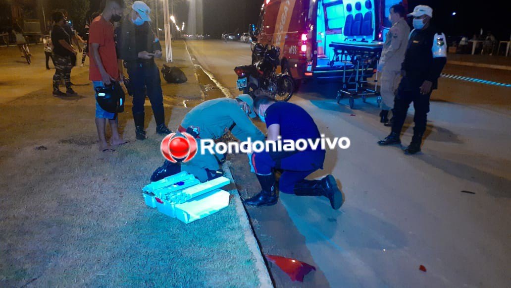 ESPAÇO ALTERNATIVO: Suposto racha entre motos acaba em grave acidente com carro