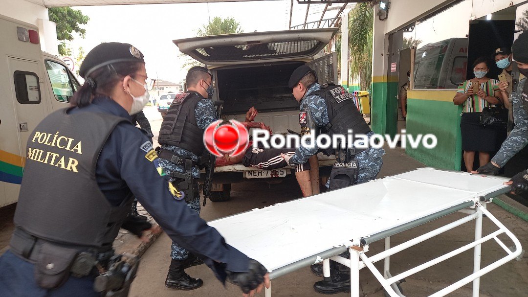 FORAGIDO: Criminoso morre baleado ao trocar tiros com a polícia próximo dos presídios