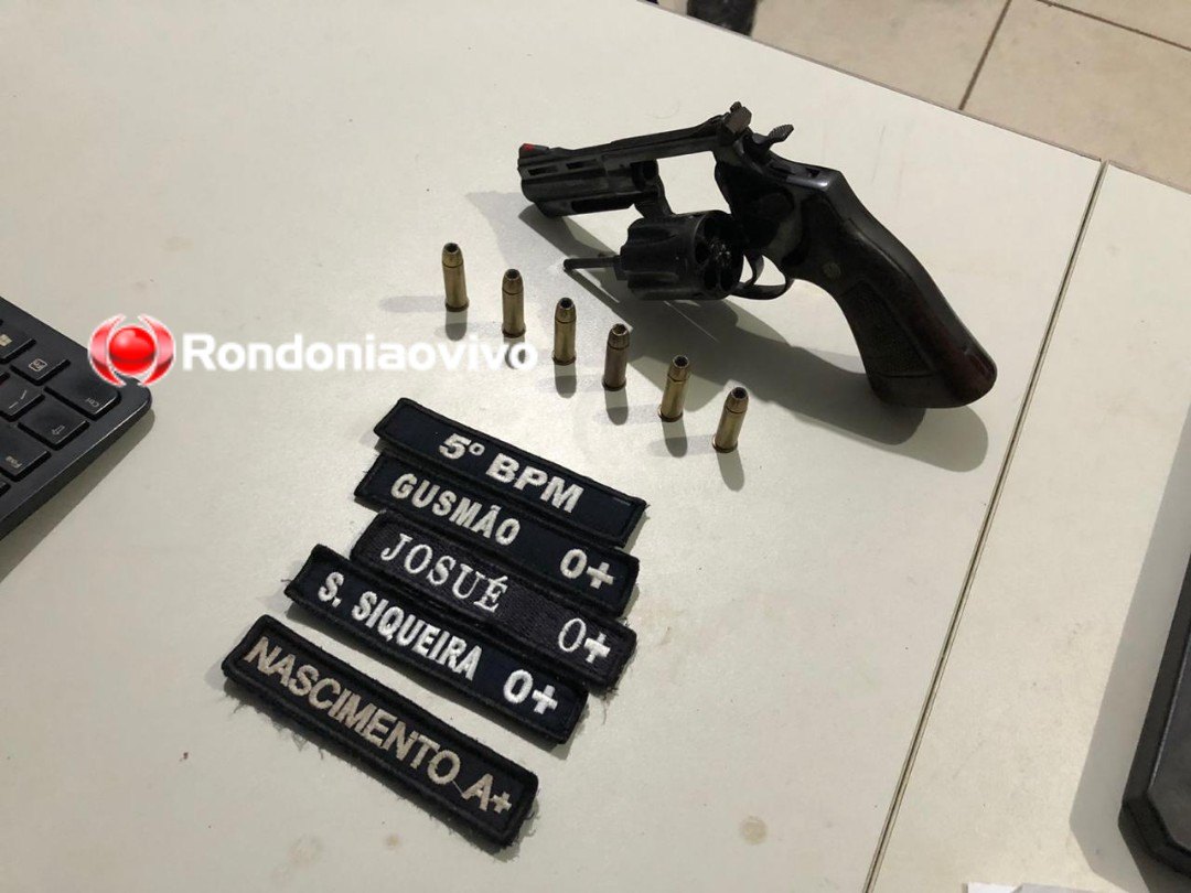 AÇÃO RÁPIDA: Equipe do Gusmão prende cliente de bar onde foi registrado homicídio a tiros