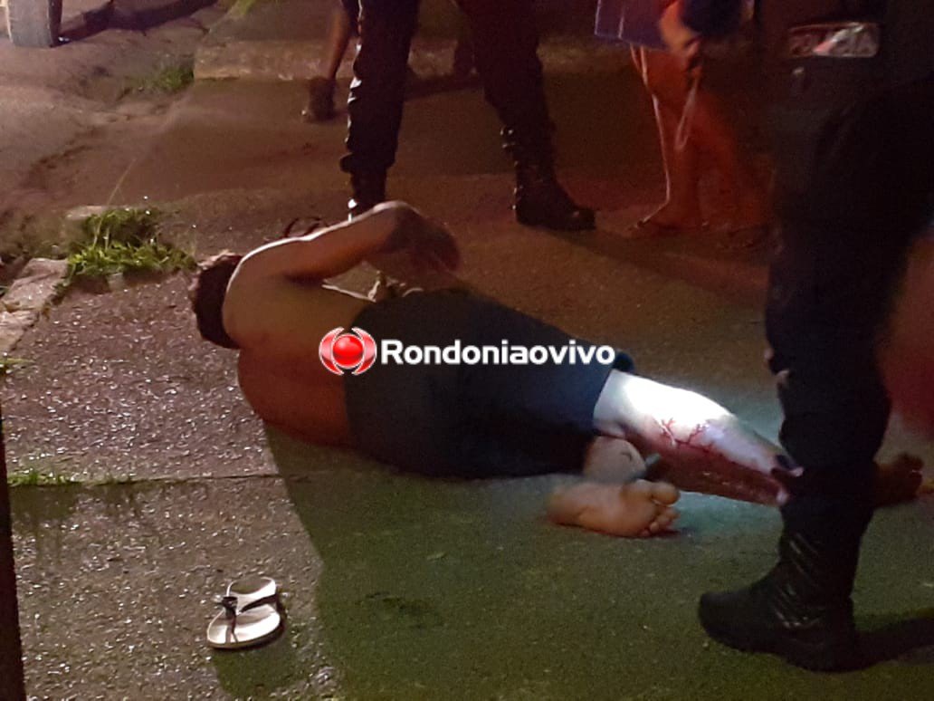 BALEADO: Tentativa de assassinato a tiros na região Central de Porto Velho