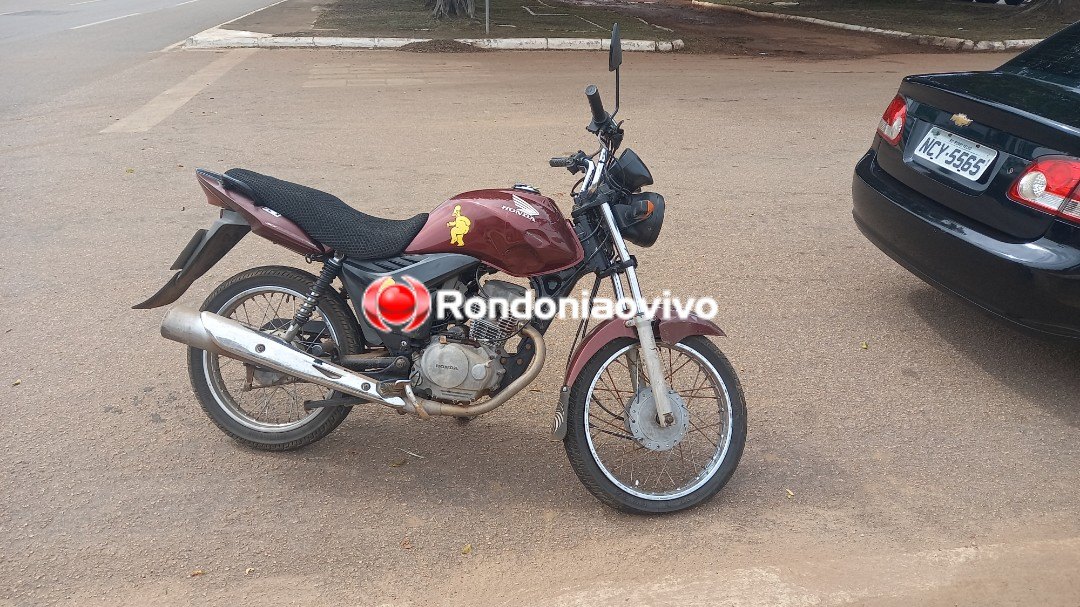 ASSISTA: Motociclista sofre fratura exposta em acidente com carro na Jorge Teixeira