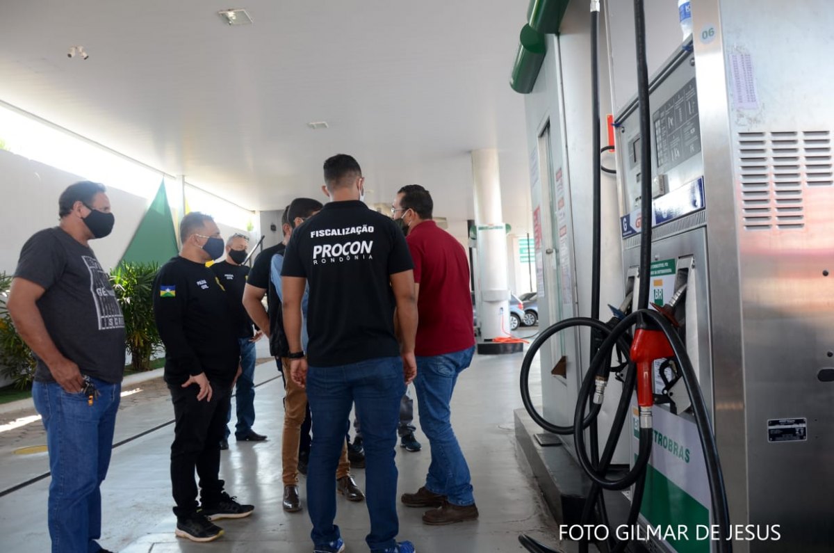 VERIFICAÇÃO: Decon/RO retoma fiscalizações nos postos de combustíveis da capital