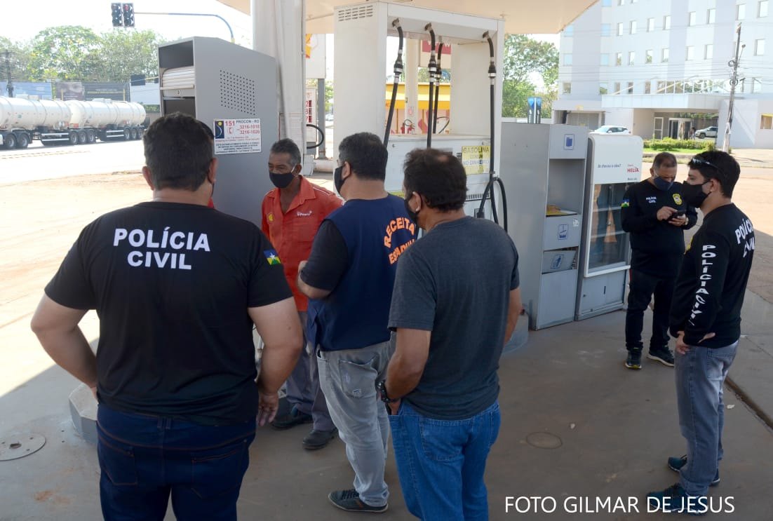 VERIFICAÇÃO: Decon/RO retoma fiscalizações nos postos de combustíveis da capital