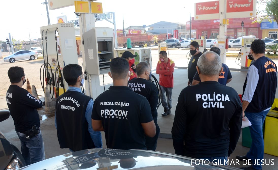 VERIFICAÇÃO: Decon/RO retoma fiscalizações nos postos de combustíveis da capital