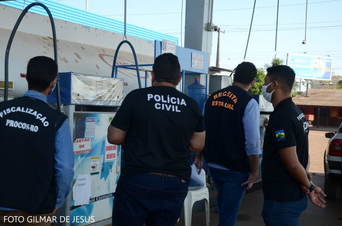 VERIFICAÇÃO: Decon/RO retoma fiscalizações nos postos de combustíveis da capital