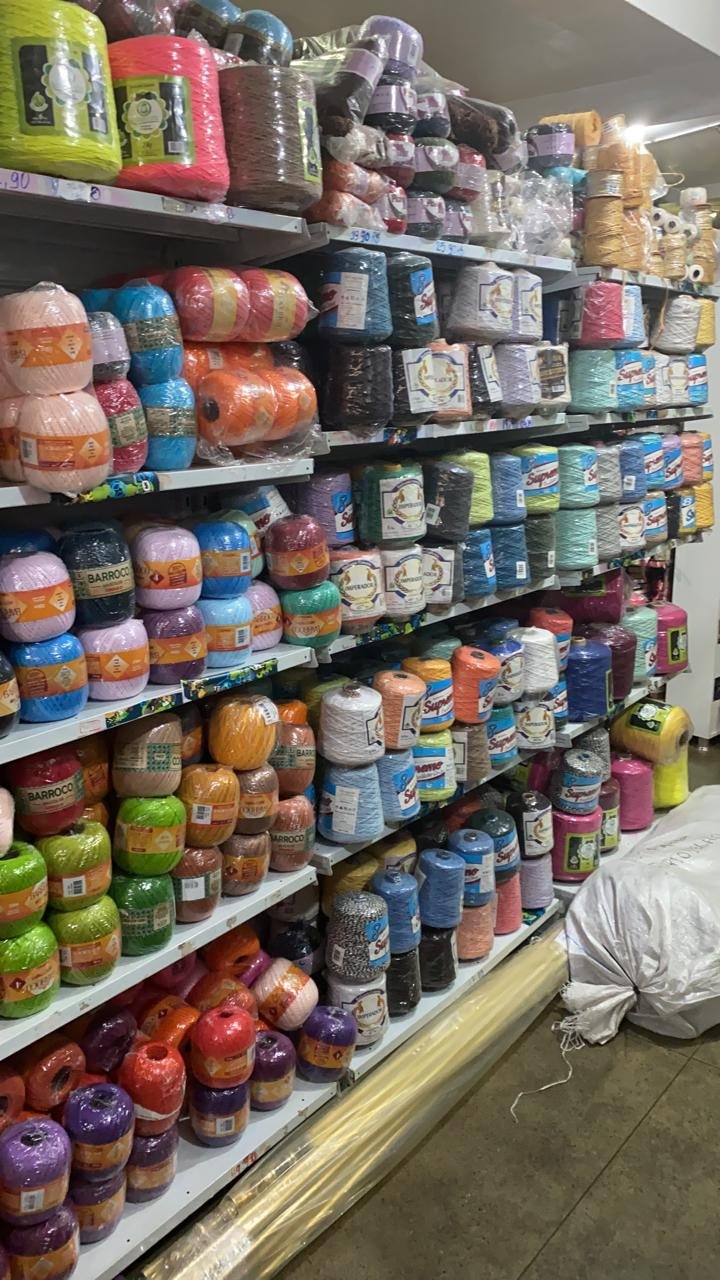 Tudo em armarinhos, acessórios para costura e artesanatos