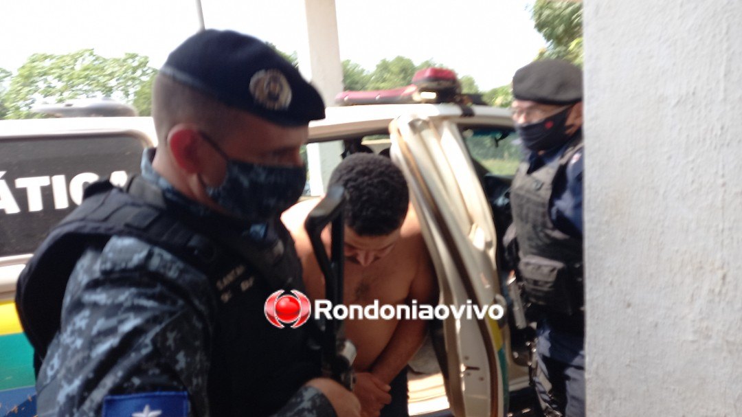 ASSISTA: Preso na operação da PM e PC chega na Delegacia de Homicídios