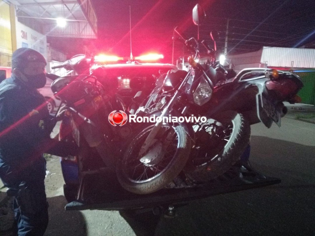 AÇÃO RÁPIDA: Bando acusado de assaltar e vender veículos clonados na OLX é preso com três motos roubadas