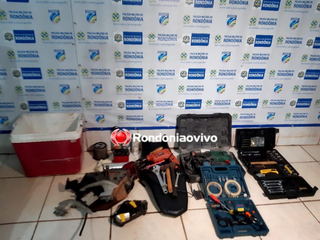 ORGULHO DO MADEIRA: PM localiza desmanche de motos roubadas e prende criminoso 