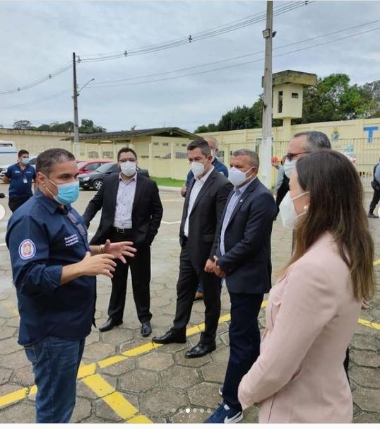 VISITA: Comitiva de RO conhece modelo de cogestão do sistema prisional do Amazonas