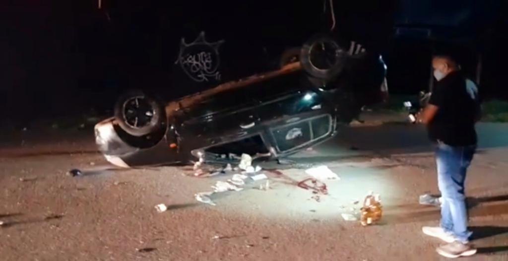 PERSEGUIÇÃO E CAPOTAMENTO: Apenado que morreu abraçado com garrafas de whisky era foragido