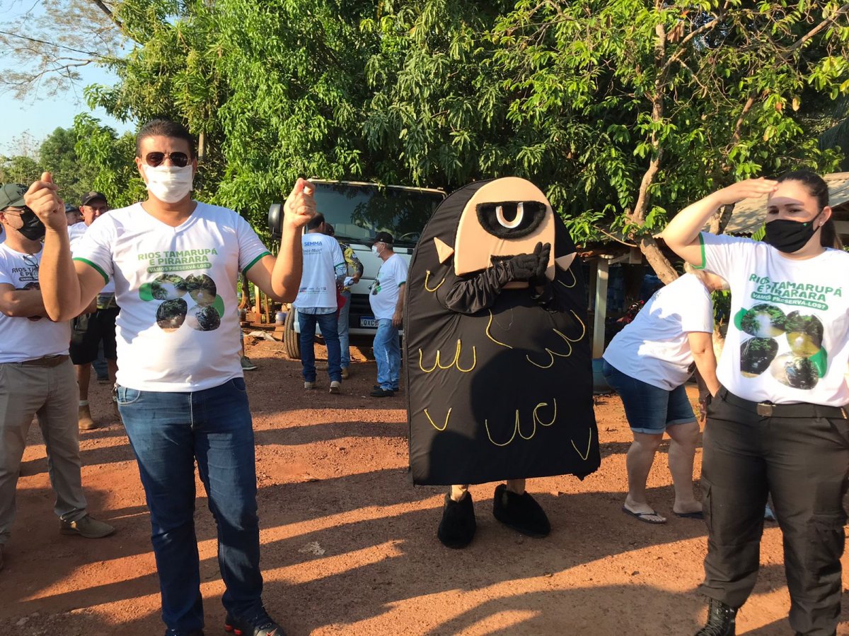 EM CACOAL: MFM e RLP mantém parcerias com prefeitura para limpeza do Rio Tamarupá 