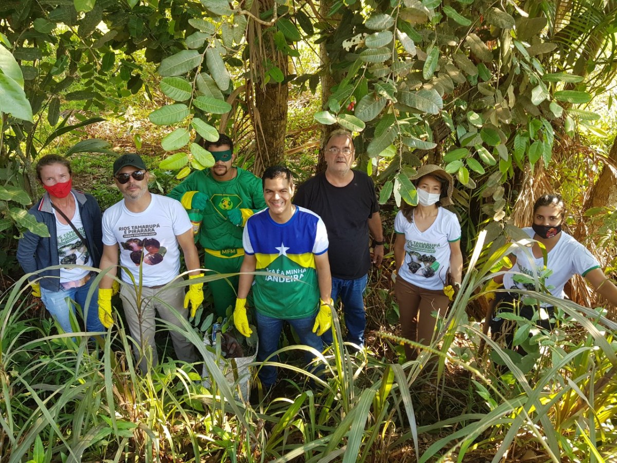 EM CACOAL: MFM e RLP mantém parcerias com prefeitura para limpeza do Rio Tamarupá 