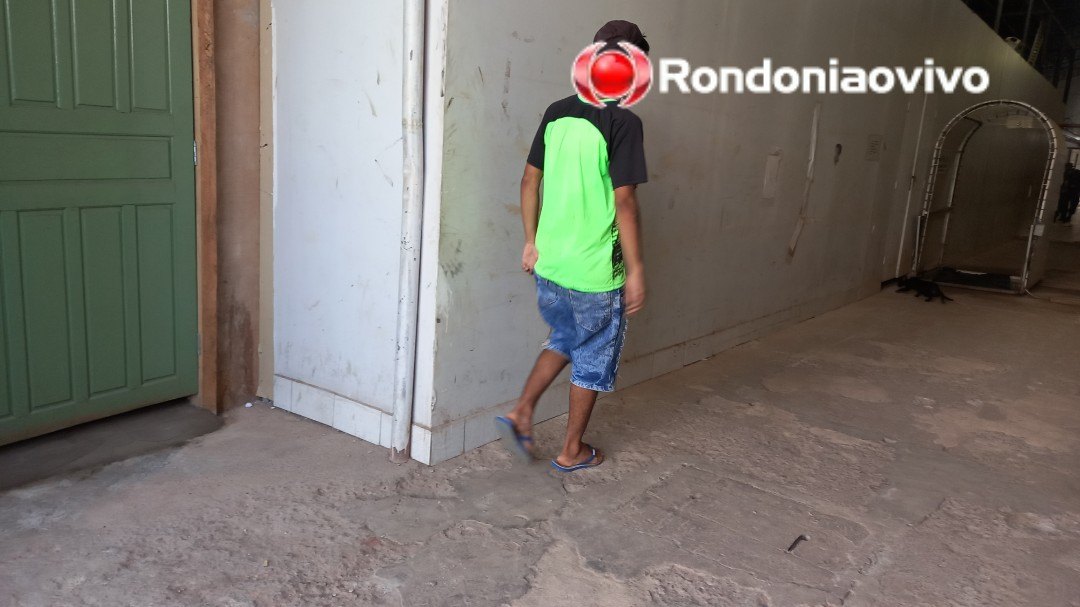 BECO CANAÃ: Adolescente é flagrado com mais de 50 porções de drogas