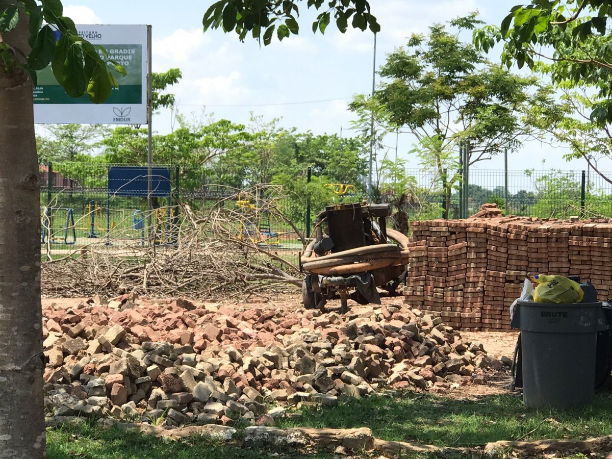ABANDONO: Moradores reclamam de fechamento e sujeira no Parque da Cidade