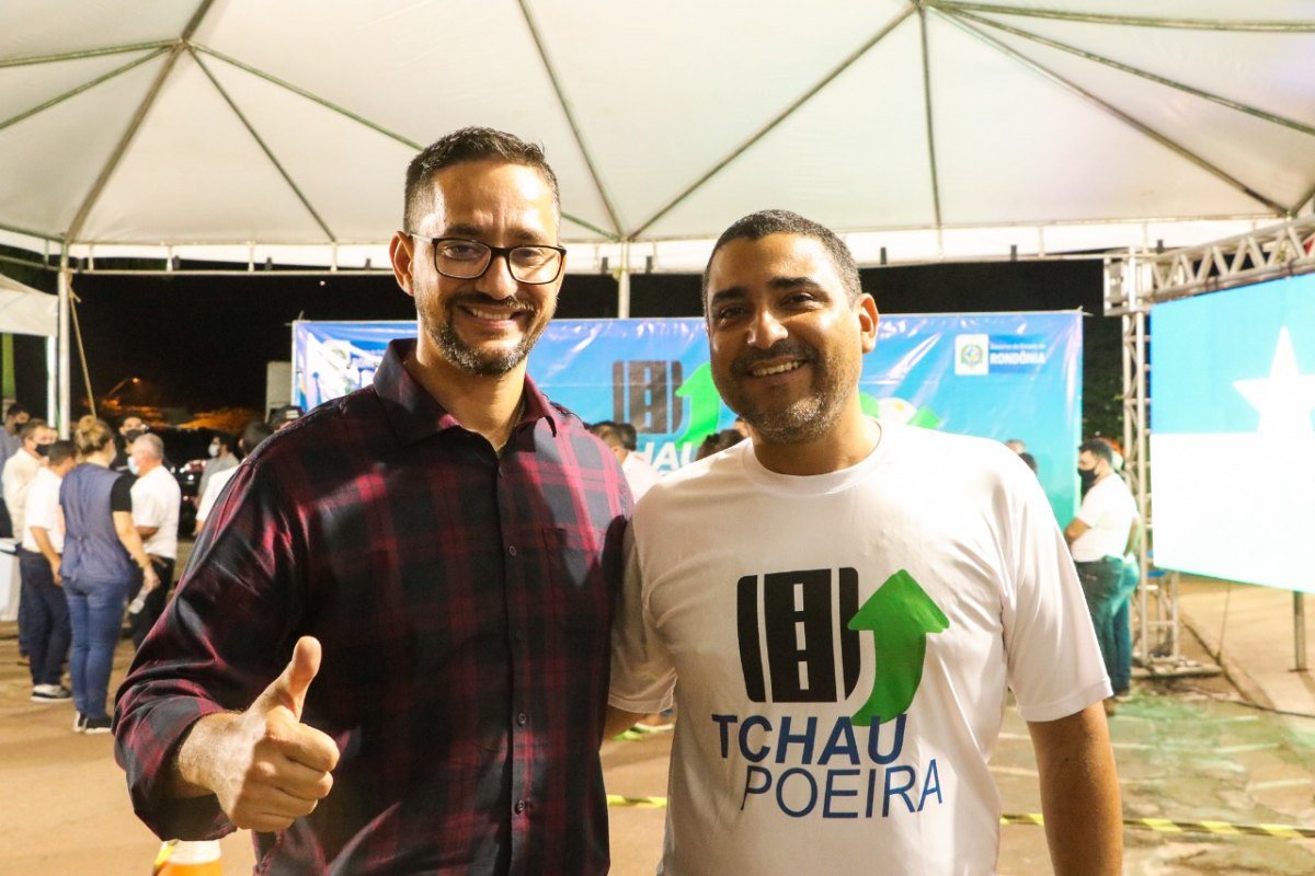 ESPIGÃO DO OESTE: Dep. Anderson comemora lançamento do 'Tchau Poeira' e construção de ponte