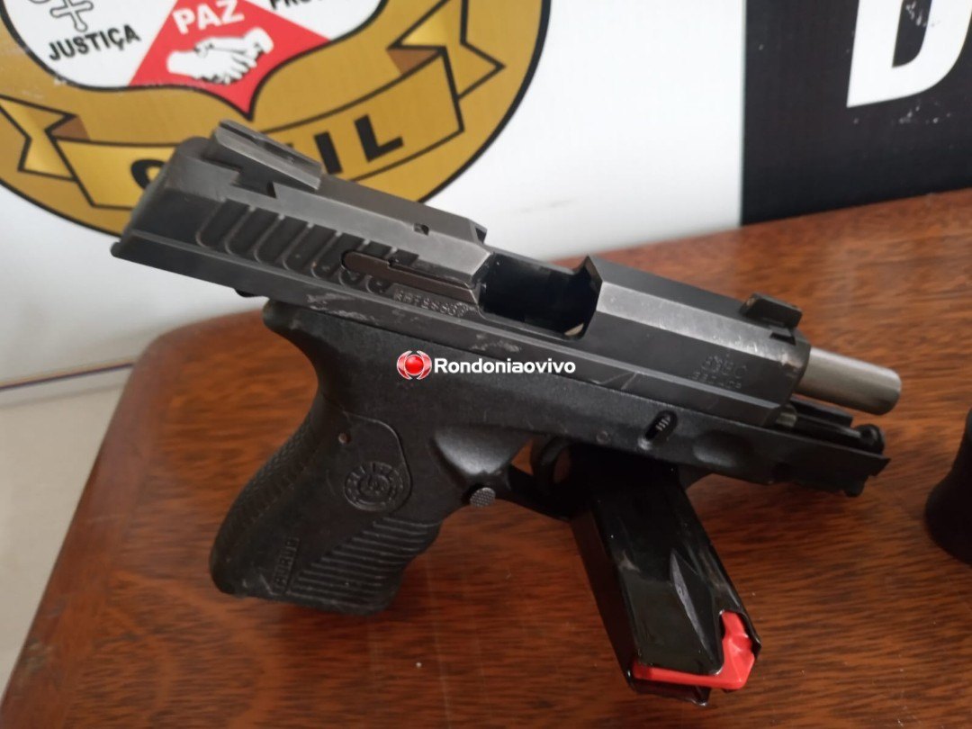 COMBATE AO TRÁFICO: Denarc flagra traficante com pistola e cocaína em boca de fumo