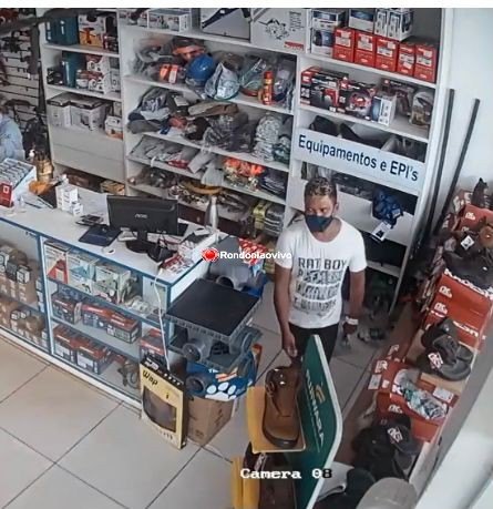 CAIU: Sevic do 2° DP prende foragido acusado de vários furtos em lojas