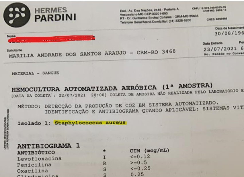 ASSUSTADOR: Exames revelam superbactérias na hemodiálise em Cacoal