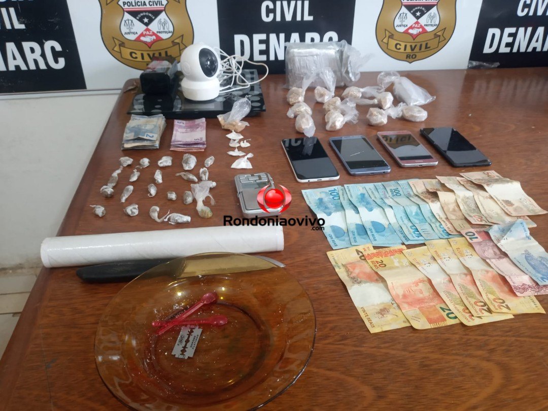 'BOCA DISFARÇADA': Denarc prende traficantes que vendiam droga em frutaria na zona Leste