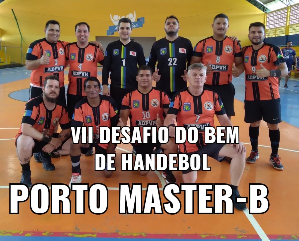 VETERANOS: Desafio de Handebol arrecadou mais de 600 kg de alimentos