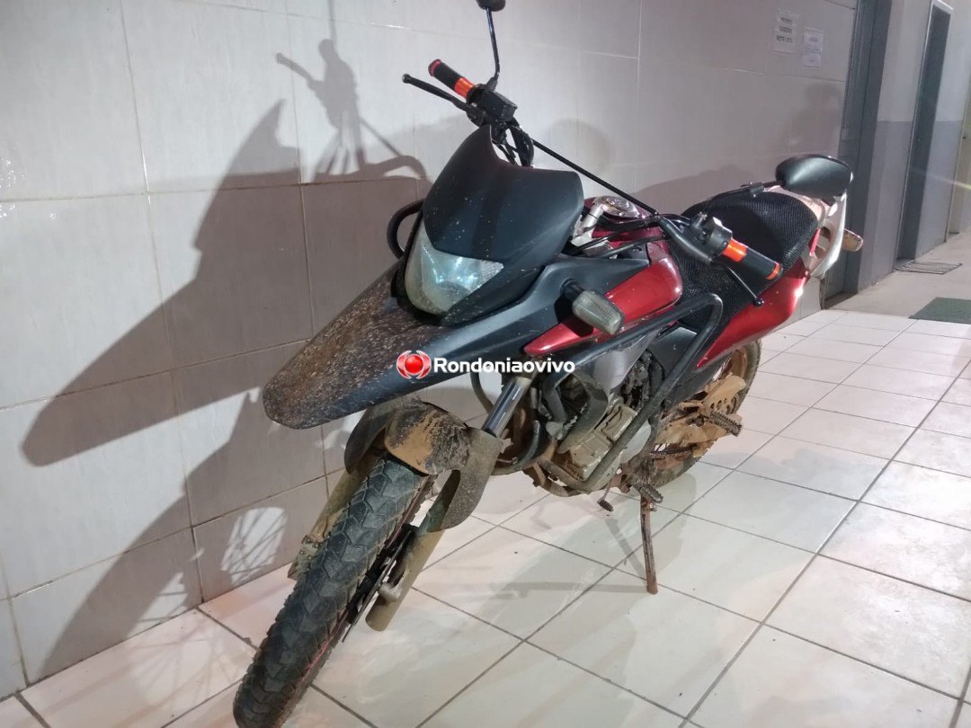 DE VOLTA: PM intercepta foragido com revólver e 12 munições em motocicleta