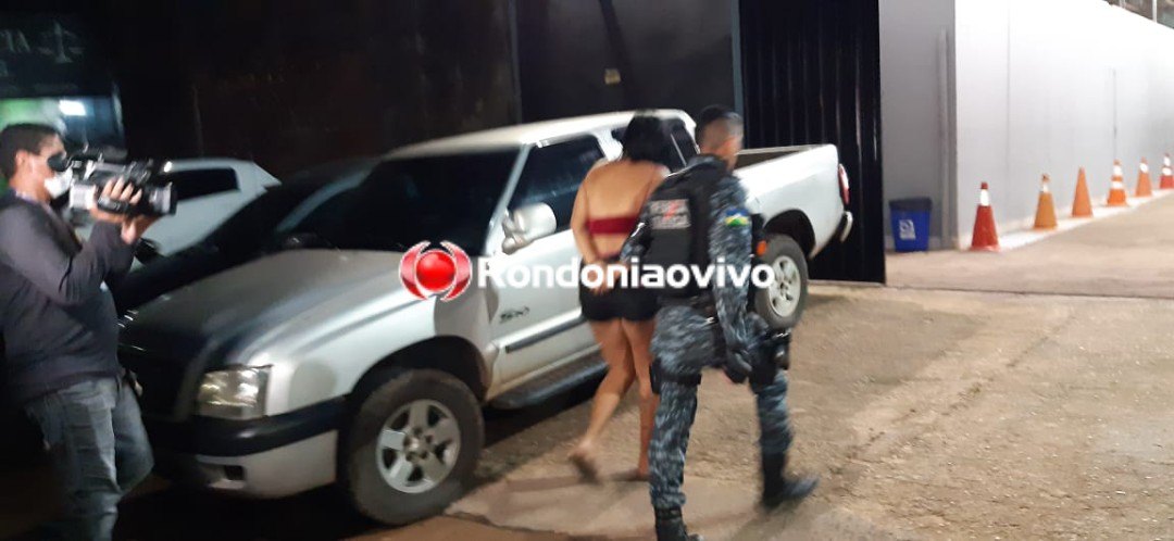 COMPARSA FUGIU: Garota é presa escondida em matagal após furto de motocicleta