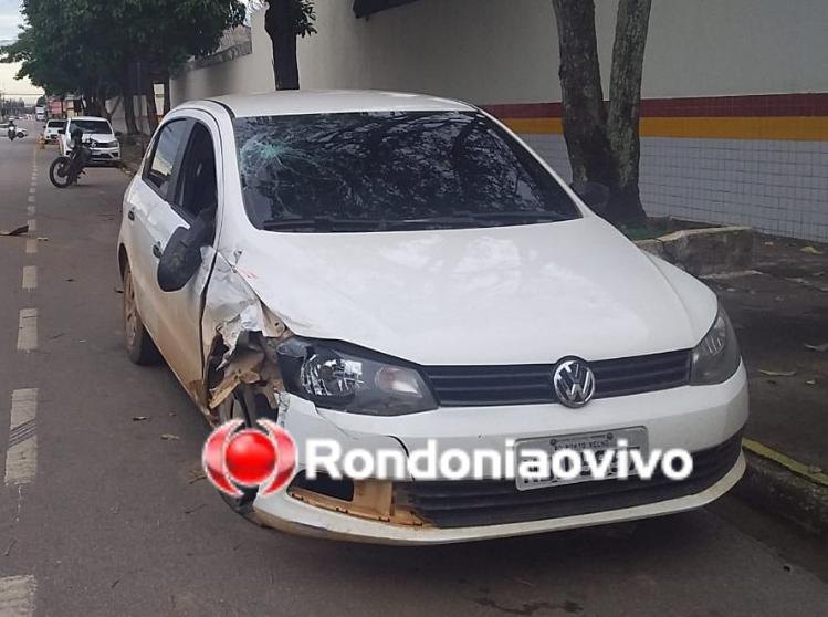 BÊBADO: Motorista embriagado é preso após bater em carro estacionado