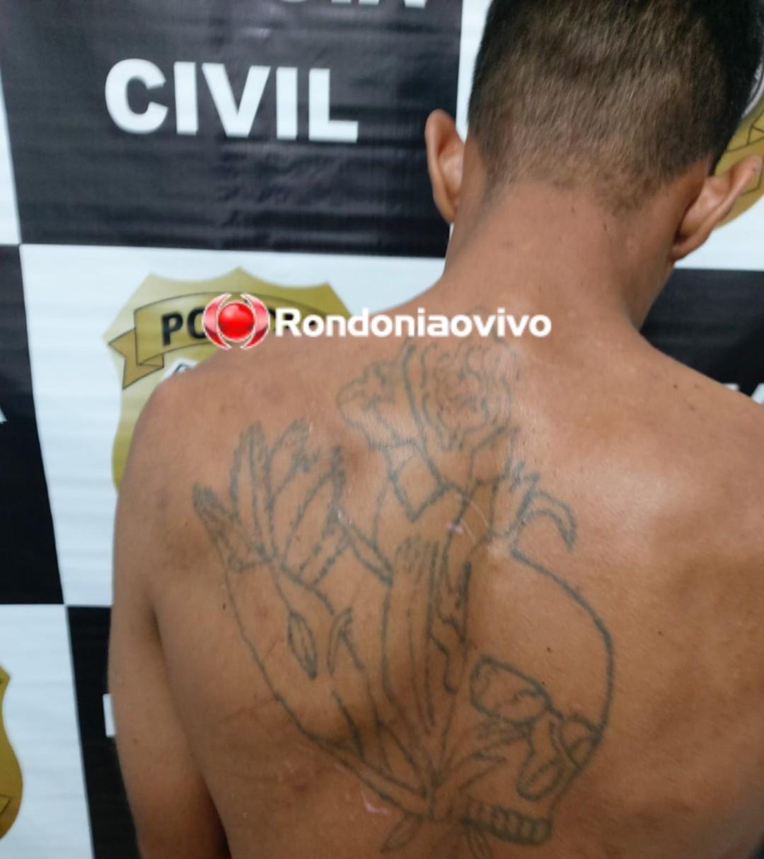 CAIU: Assaltante rouba moto na BR-364 e é preso em ação rápida da polícia