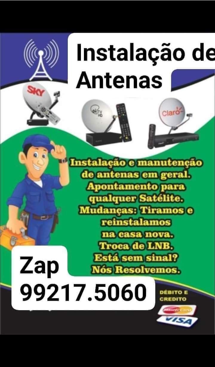 Profissional mais indicado para instalações e  manutenções de antenas em geral