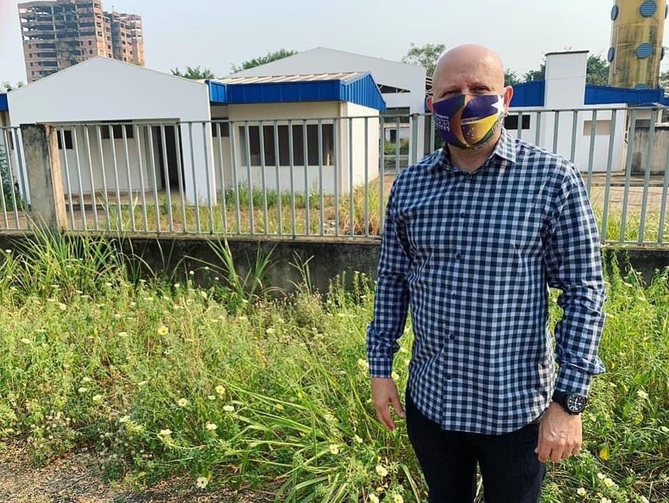 INVESTIMENTOS: Aleks Palitot participa de inauguração de creche