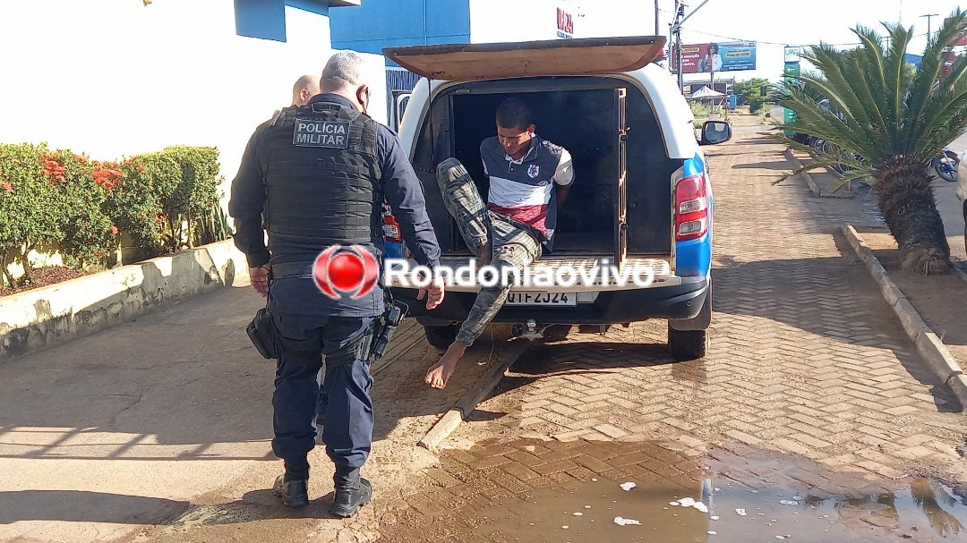 SEM DÓ: Assaltante é socorrido para a UPA após roubar jovem e levar surra