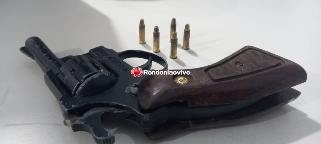 CORREU: Adolescente tenta fugir da PM, mas é flagrado armado no Centro