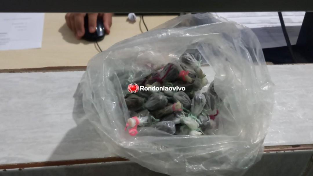 NA CUECA: Apenado é flagrado traficando droga em presídio da capital