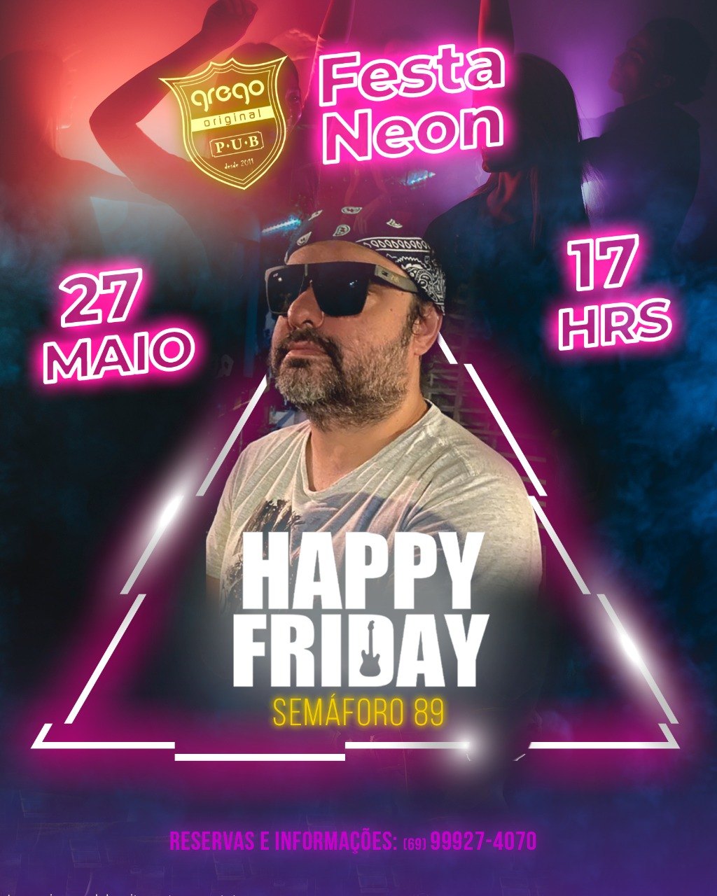 SHOWS & GASTRONOMIA:   Seis atrações vão passar pelo palco do Grego Original