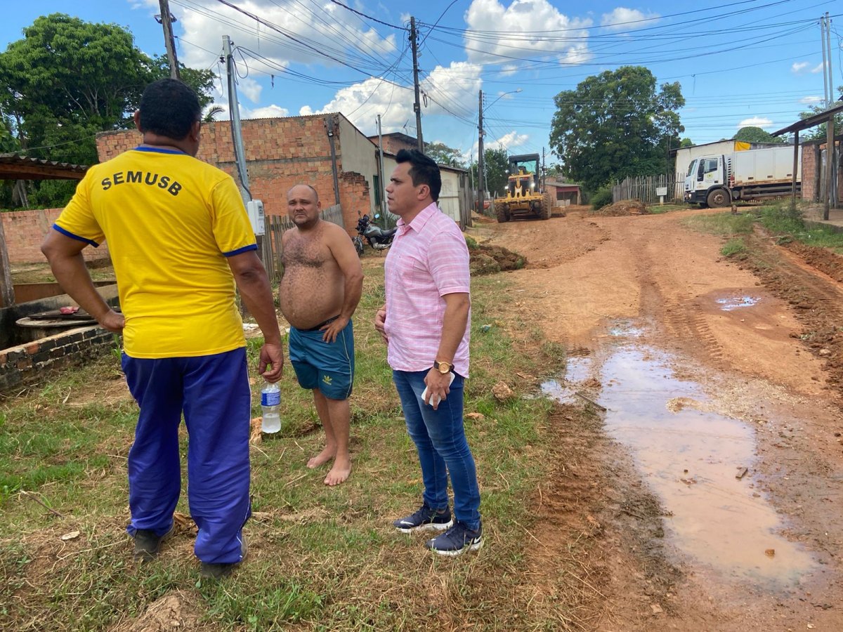 VEREADOR: Semusb realiza serviços no Bairro Castanheiras a pedido de Edmilson Dourado