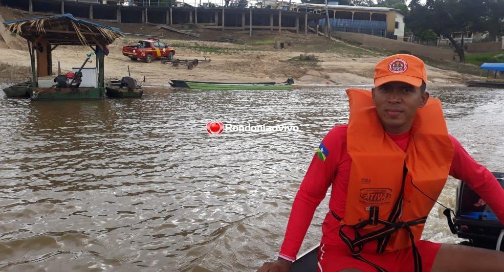 RIO MADEIRA: Mergulhadores do Corpo de Bombeiros fazem buscas por garimpeiro desaparecido