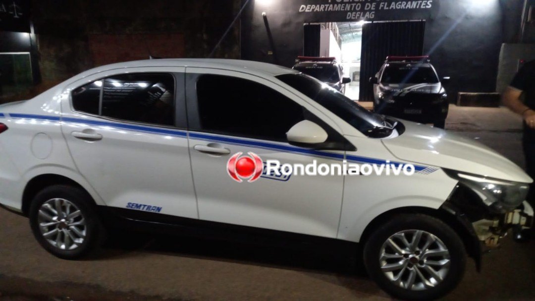 TENTOU ESCAPAR: Bando é flagrado armado com dois revólveres em táxi na região Central