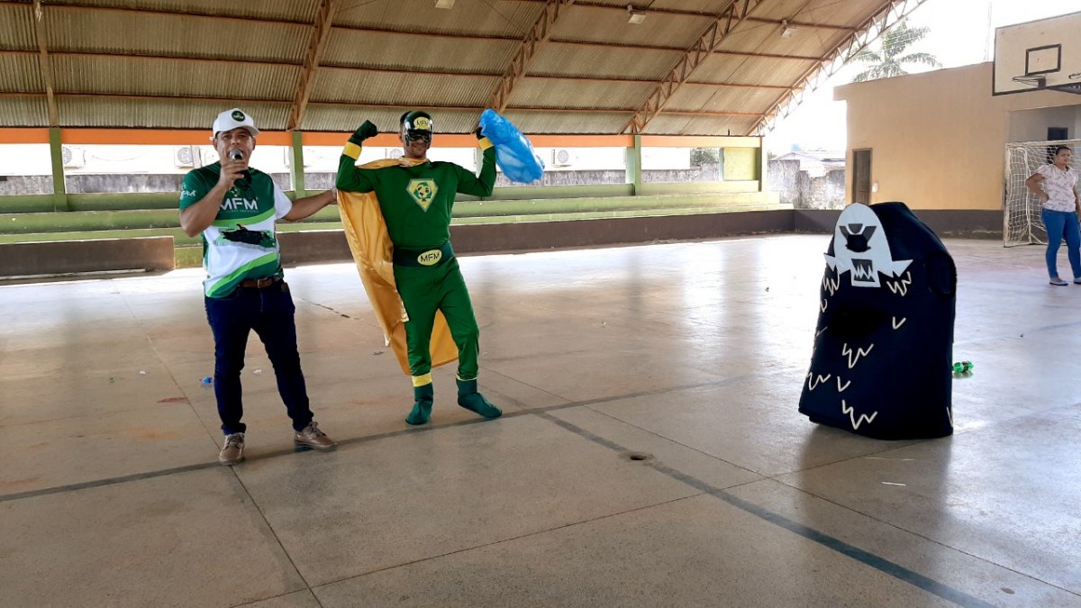 MEIO AMBIENTE: MFM realiza semana de conscientização ambiental em escolas públicas