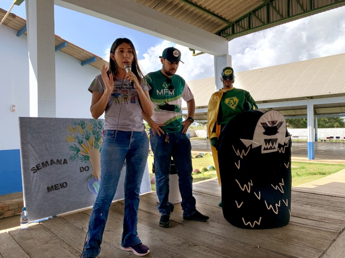 MEIO AMBIENTE: MFM realiza semana de conscientização ambiental em escolas públicas