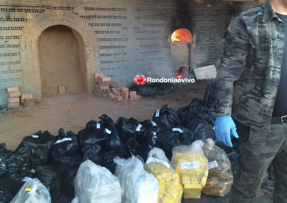 NARCO BRASIL: Polícia Civil realiza incineração de mais de meia tonelada de drogas